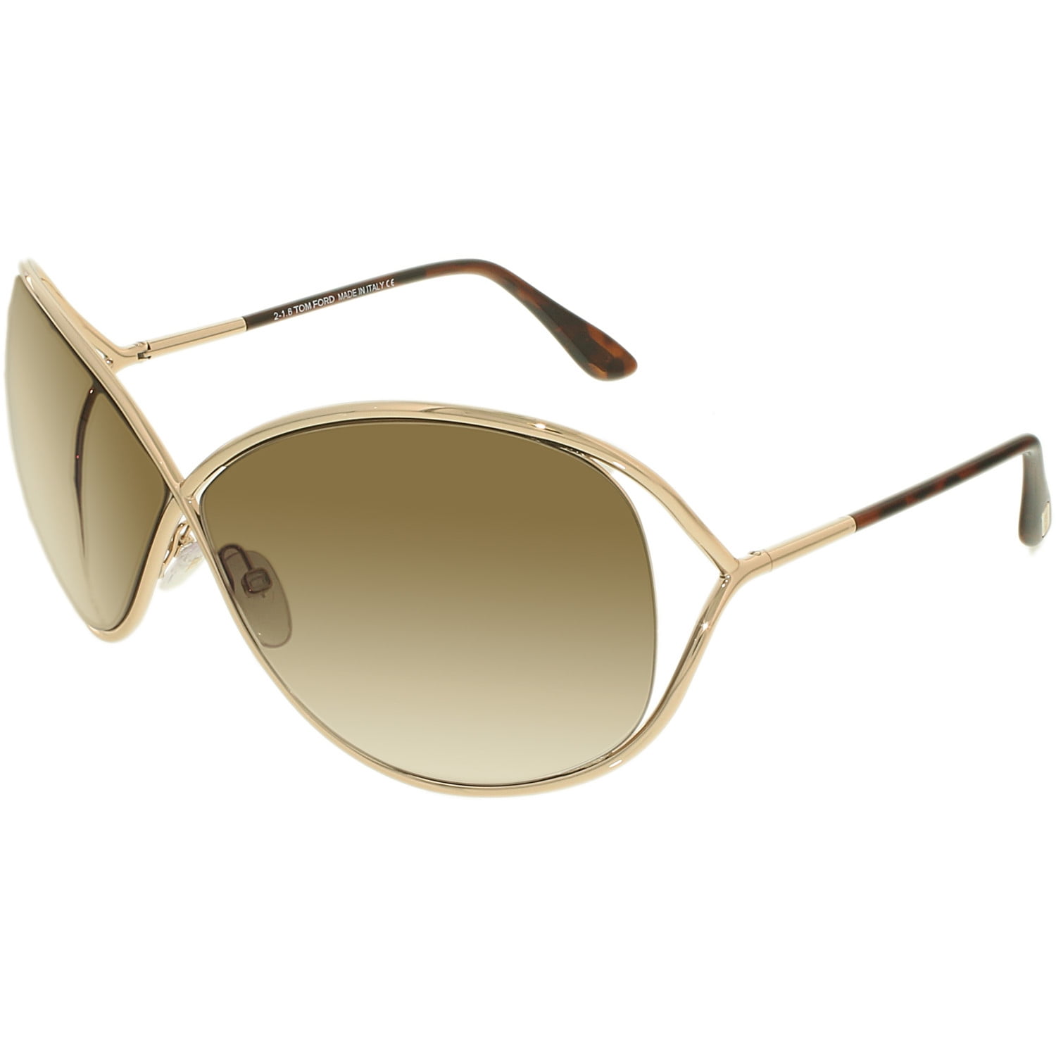 lave mad Doktor i filosofi Ung dame Tom Ford Women's "Miranda" Oversized Sunglasses FT0130 - Walmart.com