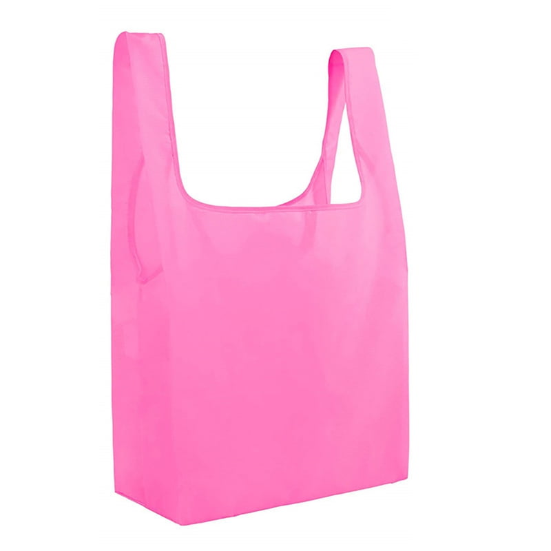 Foldable Nylon Eco Friendly Reusable Shopping travel Storage Tote Grocery bag AB 