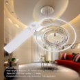thumbnail image 2 of Luz de tira impermeable del gabinete del 1m 30-led del dormitorio casero con Sensi, 2 of 5