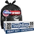 thumbnail image 1 of Bolsas de basura ToughBag Contractor 208-227L, 2 mil (30 unidades), 1 of 6