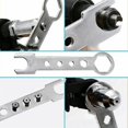 thumbnail image 4 of Adaptador de pistola remachadora eléctrica Adaptador de taladro remachador Herramienta de inserción de tuerca remachadora con cabeza de remache y llave de diámetro 2,4/3,2/4,0/4,8 mm��, 4 of 5
