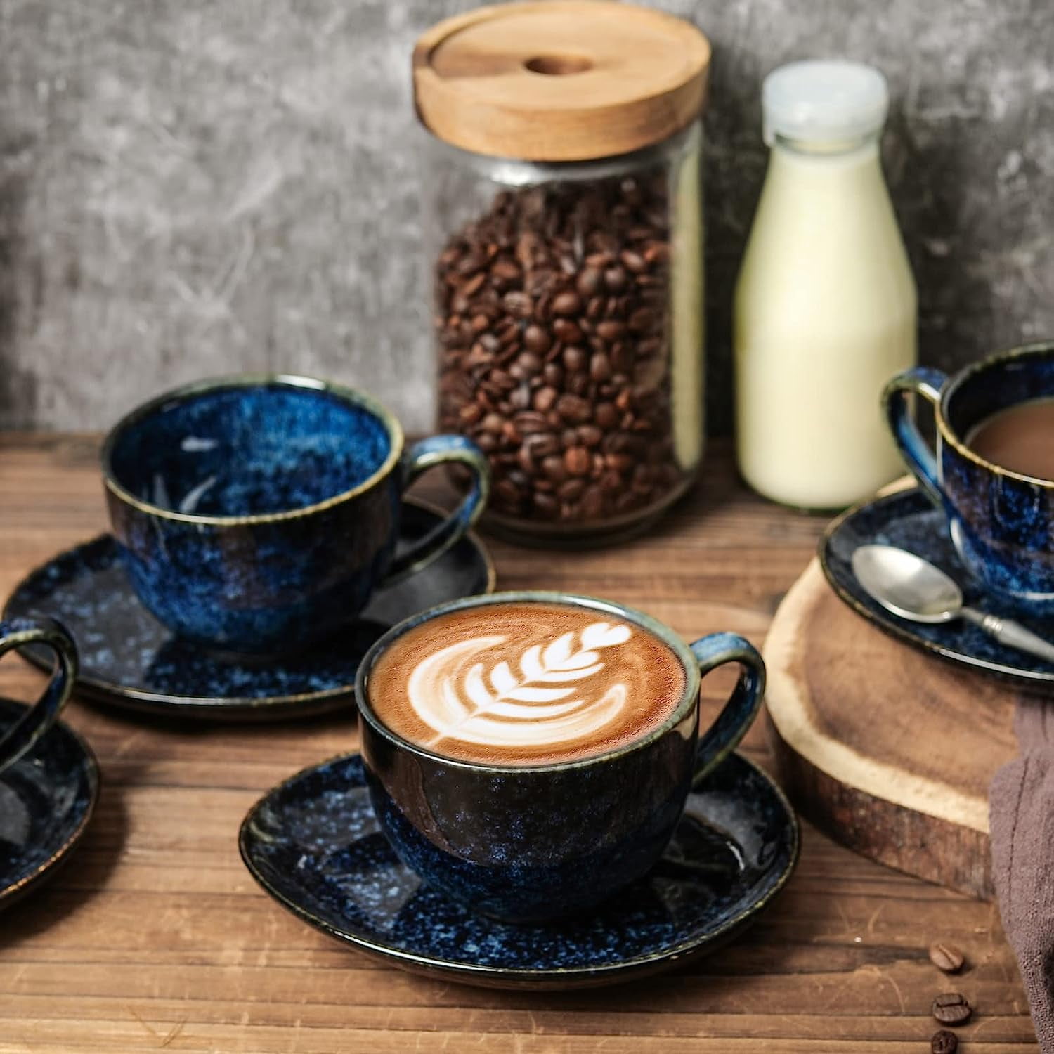 Tasse double paroi 310ML Espresso - Café au lait - Cappuccino - Sunday