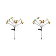 thumbnail image 2 of Ounissouiy Luces Lámpara de estaca Lámparas decorativas Hogar Vacaciones Guirnalda Árbol Fiesta Exterior Interior Decoraciones luminosas Regalo 2piezas, 2 of 6