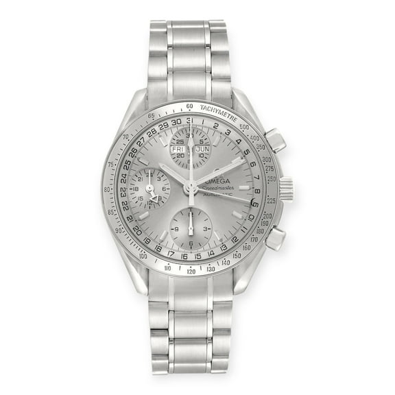Pre-Owned Omega Speedmaster 3523.30.00 Mens Stainless Steel Chronograph Analog Watch