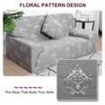 thumbnail image 2 of PiccoCasa 3 Seater Sofa Slipcover Spandex Couch Cover, Large Silver Gray, 2 of 8