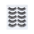 thumbnail image 2 of CALAILIS False Eyelashes 3D Faux Mink Eyelashes Natural False Eyelashes 100% Handmade Pairs CS504, 2 of 8