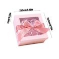 thumbnail image 3 of EUDIDV Romantic Presents Transparent Cover Packaging Gift Box Stereoscopic Valentine's Day Gift Box Bow Gift Box Valentine's Decor, 3 of 6