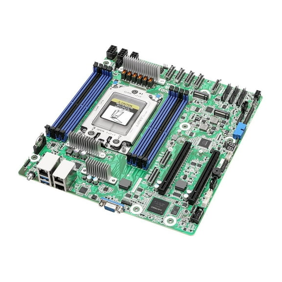 ASRock Rack Server Motherboard SIENAD8UD3 Deep Micro-ATX Single Socket SP6 (LGA 4844), AMD EPYC™ 8004 series