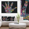 thumbnail image 1 of Design Art - Rainbow Hand with Multi Colors, 1 of 3
