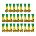 thumbnail image 3 of 25 medallas de con cinta para el cuello, medallas de premio de reconocimiento de Metal, de juego para estudiantes, recuerdos de fiesta Color dorado, 3 of 8