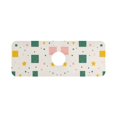 thumbnail image 7 of Yayeee Faucet Mat for Kitchen Sink 14.7" Diatomite Long Splash Guard Pad, Green Abstract Pattern, 7 of 7