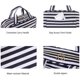 thumbnail image 3 of Relavel - Neceser colgante de viaje para hombres y mujeres, kit de viaje, bolsa de afeitar, impermeable, grande, bolsa de maquillaje, bolsa de lavado, organizador de maquillaje, estuche de c, 3 of 5
