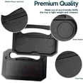 thumbnail image 2 of Auto Steering Wheel Tray Desk - Multi-FuncBlack Portable Vehicle Laptop, IPad, Notebook, Tablet, and Food Eating Table for Drivers - Fits Most Steering Wheels, 2 of 7