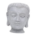 thumbnail image 2 of koolsoo Buddha Head Flower Pot Buddhism Gift Plant Container for Kitchen Desk Garden Style C, 2 of 9