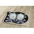 thumbnail image 2 of Simply Daisy Cuban Tile Fish Shape Pet Feeding Mat for Cats, 2 of 3
