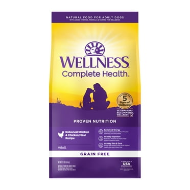 Wellness Complete Health Natural Grain Free Dry Dog Food, Chicken Recipe, 12-Pound Bag