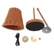 thumbnail image 2 of Lámpara Con Pilas, Lámpara De Mesa De Ratán Recargable Decorativa Respetuosa Con Los Ojos Para Uso En Interiores Y Exteriores, 2 of 7