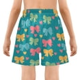thumbnail image 5 of joogoo Bows Heart Boys Swim Trunks Beach Swimsuit Shorts Boxer 9-11Y, 5 of 8