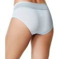 thumbnail image 2 of Warner's No Pinching No Problems Hipster Panty, Inverse Animal Inspired Blue,2XL, 2 of 2