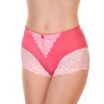 thumbnail image 3 of Angelina Women's High Waist Light Control Briefs with Lace Accent Detail (6-Pack), 3 of 6