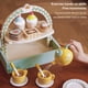 thumbnail image 4 of Juego De Simulación De Té De La Tarde, Sin Rebabas, Juego De Té De Simulación Inodoro, Juguete De Alta Simulación, Madera, Plástico, Interactivo, No Tóxico Para Niñas, 4 of 7