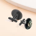 thumbnail image 6 of Wolf Elegant Cufflink Set for Dress Shirts, Men's Cufflinks, Stainless Steel Cuff Link for Formal Occasions, 6 of 6