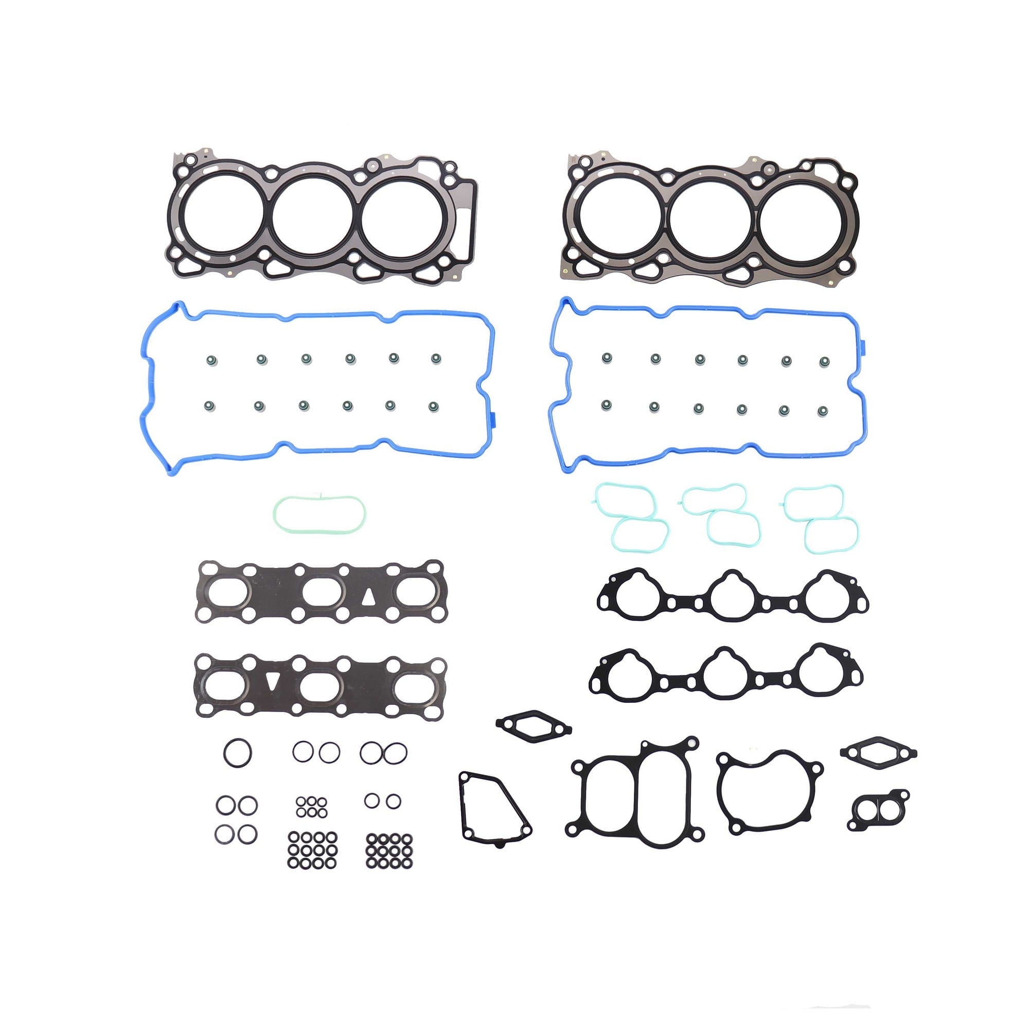 Workscarparts Valve Cover Gasket Set For 1998-2004 Nissan Frontier KA24DE 2.4L DOHC – Rubber, Direct Fit
