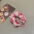thumbnail image 5 of Leopard Print Plush Wrist Keychain Decoratiive Wristband For Fashion Enthusiasts, 5 of 8
