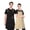 Black+Coffee, variant on NUBILY Waterproof Cross Back Chef Aprons 2 Pack for Cooking Baking Grilling,4 Pockets Adjustable Kitchen Apron,Bib for Men Women Restaurant Gardening