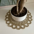 thumbnail image 4 of Napperon de Table Finition Fine Application Large Dessous de Verre en Dentelle pour Cuisine, 4 of 12