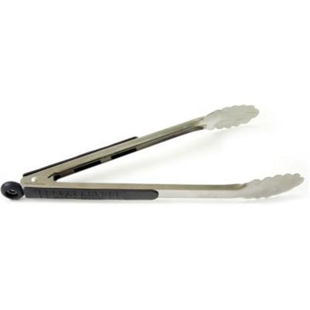 Mbr BC40242 12 in. Tongs Stainless Steel Comfort Grip Handle Lock