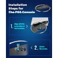 thumbnail image 5 of Vertical Stand for PS5 Slim Video Games Accessories Stand for PS5 Console Disc and Digital Edition Vertical Stand, 5 of 7