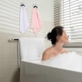 thumbnail image 5 of 3 Pieces Self Adhesive Dish Towel Holder Grabber Kitchen Towel Hook Wall Mount Towel Hangers Holders Non-Drilling Push Towel Holder use in Bathroom Ki, 5 of 5