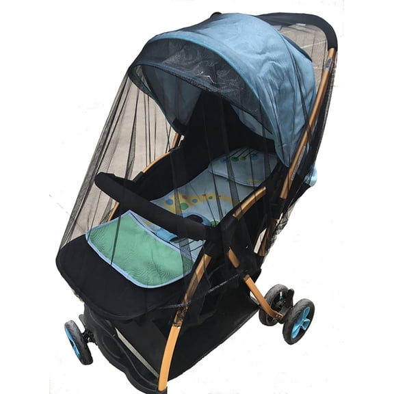 Baby Mosquito Net for Strollers Car Seats Cribs Universal Size 150cm,,Black