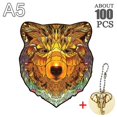 thumbnail image 1 of Rompecabezas de animales 3D DIY Rompecabezas de madera Niños Oso Búho Elefante Forma de animal Rompecabezas para adultos Ki LingWen 8390611481520, 1 of 1