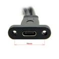 thumbnail image 2 of Puerto único USB 3.1 tipo C USB-c hembra a placa base USB 3.0 Cable de cabecera de 19 pines 50 cm, 2 of 5
