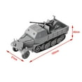 thumbnail image 4 of 2 Uds 1:72 Yotijar Juguetes de Vehículos de Montaje DIY Kits de Modelos, 4 of 10
