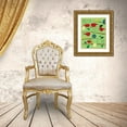 thumbnail image 3 of Grey, Jace 20x24 Gold Ornate Wood Framed with Double Matting Museum Art Print Titled - Red Birds II, 3 of 4