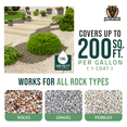 thumbnail image 2 of PetraMax Lockscape Rock Glue for Landscaping, 1 Gallon - 100% Permeable & Pet-Safe Landscape Adhesive for Stones & Pebbles - Ready to Spray Pea Gravel Binder & Mulch Glue for Landscaping, 2 of 8