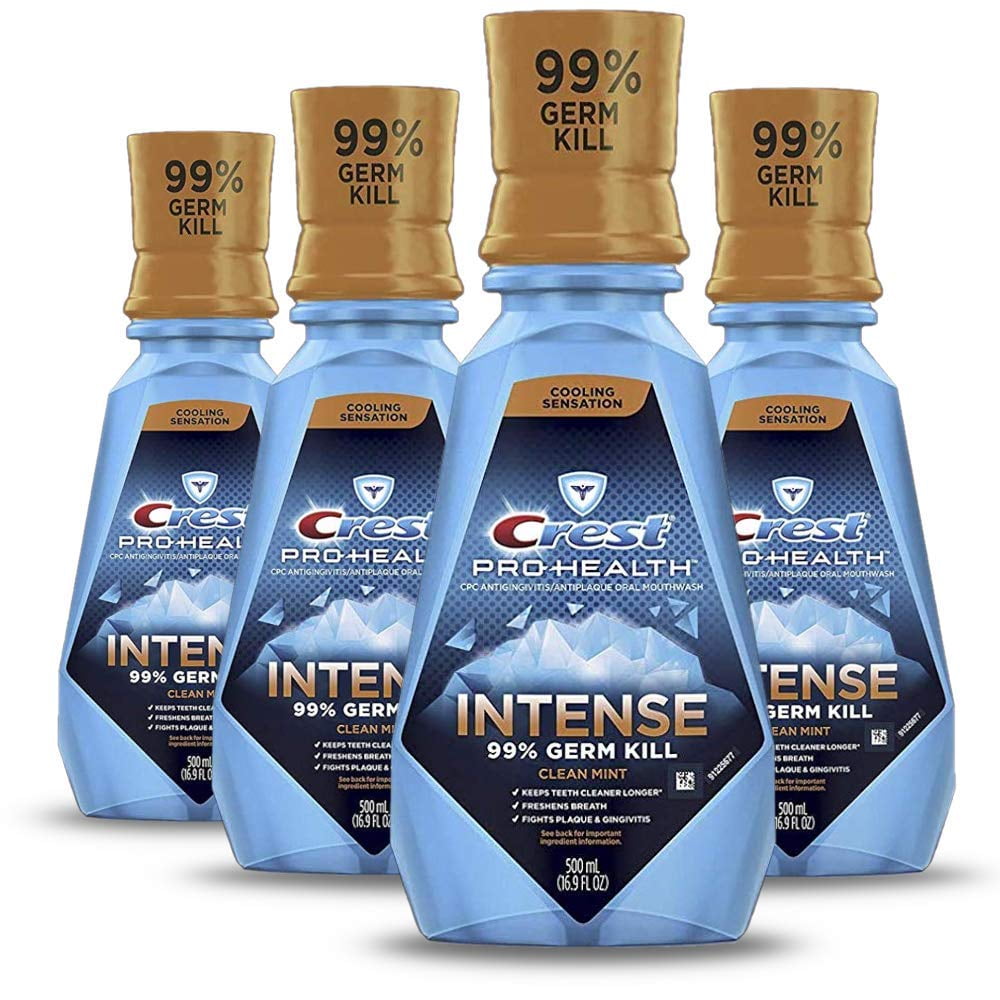 Crest Pro Health Intense Mouthwash with CPC (Cetylpyridinium Chloride