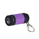 thumbnail image 3 of Wosthever Mini linterna LED llavero linterna portátil al aire libre impermeable integrada USB recargable senderismo Camping linternas Estufas de camping Violeta, 3 of 6