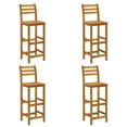 thumbnail image 5 of vidaXL 5 Piece Patio Bar Set Solid Wood Acacia, 5 of 9