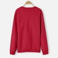 thumbnail image 4 of Christmas Dinosaur Print Family Matching Long Sleeve Lightweight Sweatshirt For Mom, 4 of 5