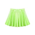 thumbnail image 5 of Aislor Girl's Metallic Skater Skort Dance Athletic Shiny Pleated A-Line Mini Scooter Skirt for Cheerleading Performance, 5 of 7