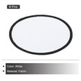 thumbnail image 3 of Uxcell 8pcs Sublimation Patch Blank 8cm/3.15" Fabric Iron-on Blank Heat Transfer Repair Patch DIY Crafts White, 3 of 7