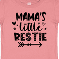 thumbnail image 4 of Inktastic Mama's Little Bestie with Arrow and Hearts Boys or Girls Baby T-Shirt, 4 of 5