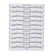 thumbnail image 1 of Reglas para cejas desechables (100 unidades), pegatinas adhesivas, guías y herramientas de medición., 1 of 3