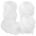 thumbnail image 5 of 4pcs Candle Molds Silicone Candle Moulds Wave Shape Epoxy Mold for DIY Candle Soap, 5 of 6