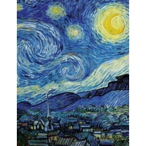 Vincent van Gogh Planner 2024: Starry Night Planner Organizer January-December (12 Months) Post-Impressionism Art, (Paperback)