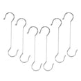 thumbnail image 1 of BESTYASH 6Ud Metálicos En Forma De S Para Colgar Plantas Y Macetas Exterior, 1 of 8